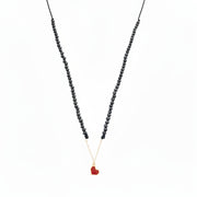 Red Heart Onyx Choker