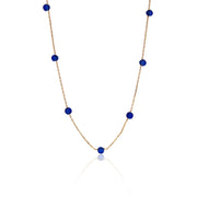 Beaded Gold Necklace